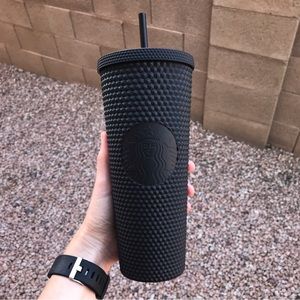 Starbucks Tumbler Black Matte Studded 24 oz